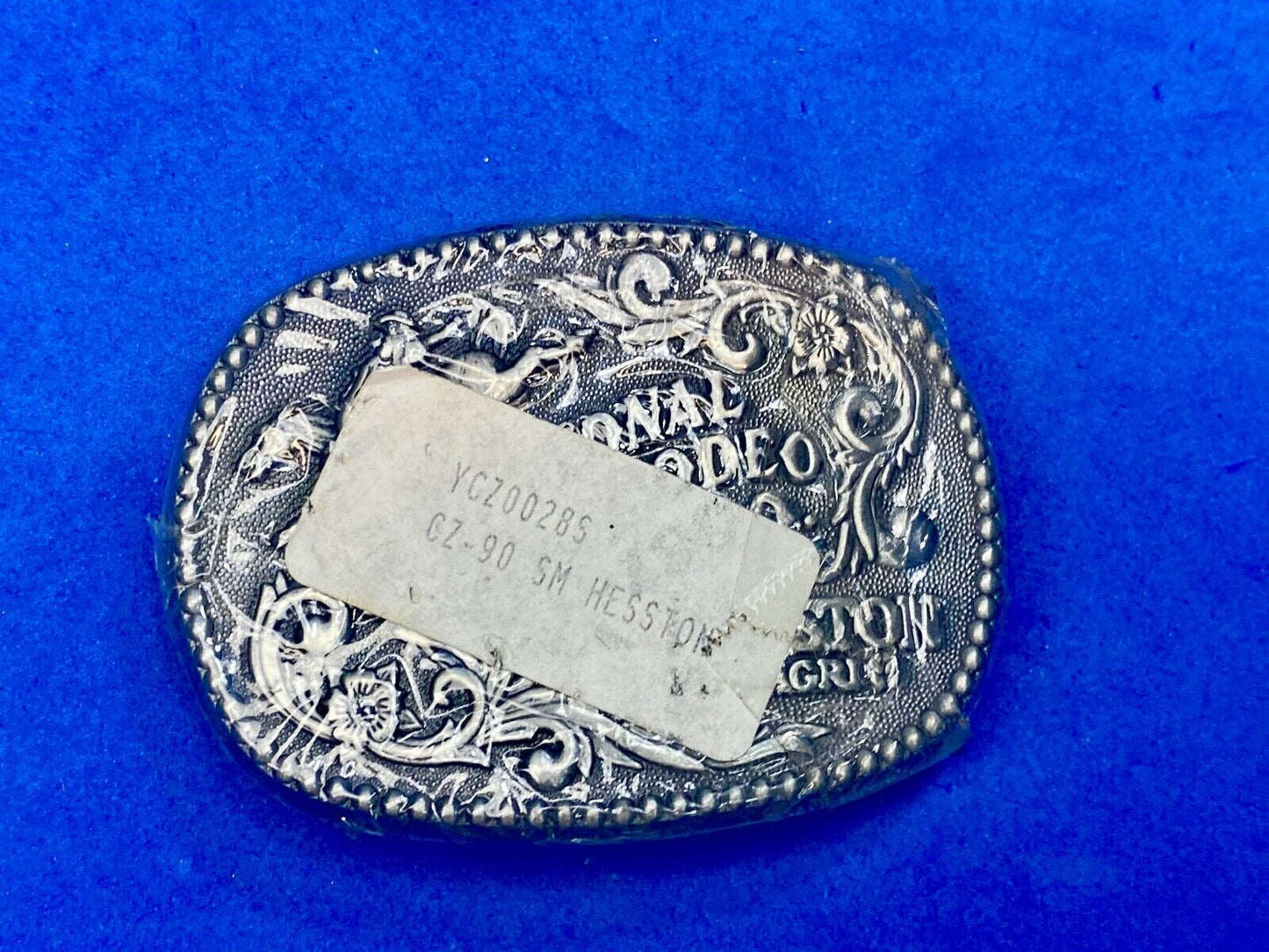 1990 National Finals Rodeo Youth Hesston Belt Buckle NFR Commemorative