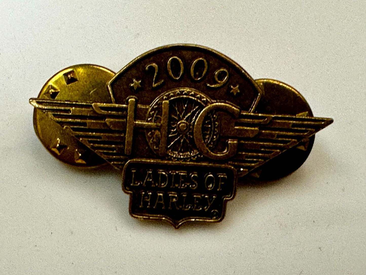 2009 Ladies of Harley Davidson Owners Group HOG Pin for Jacket or Vest