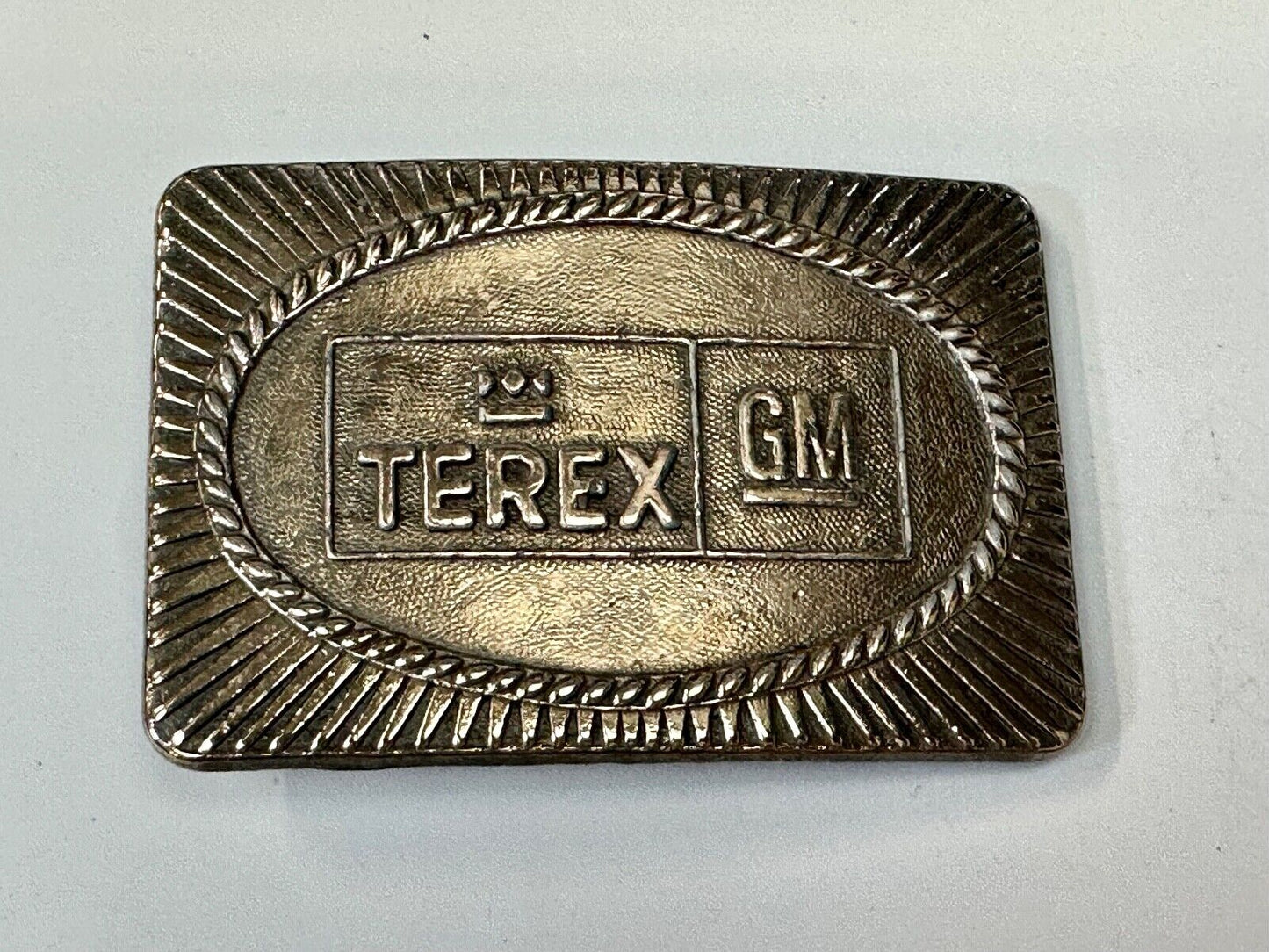Terex General Motors GM Construction Machinery Bulldozer Tractor Belt Buckle