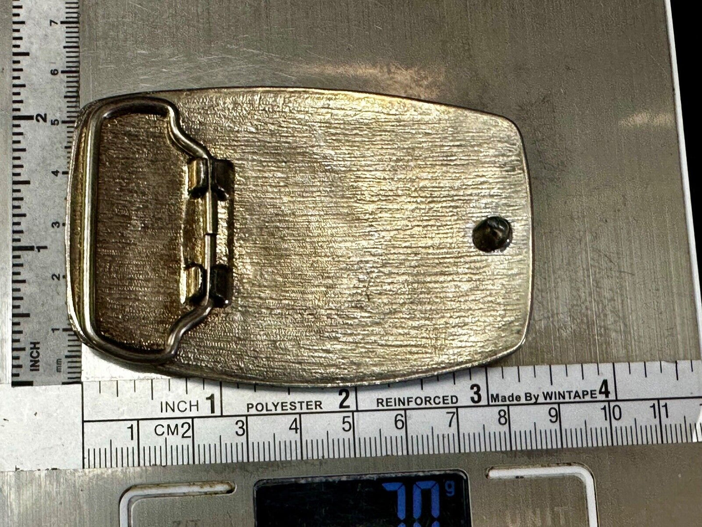 The 1982 World's Fair Knoxville Tennessee Souvenir Commemorative Belt Buckle