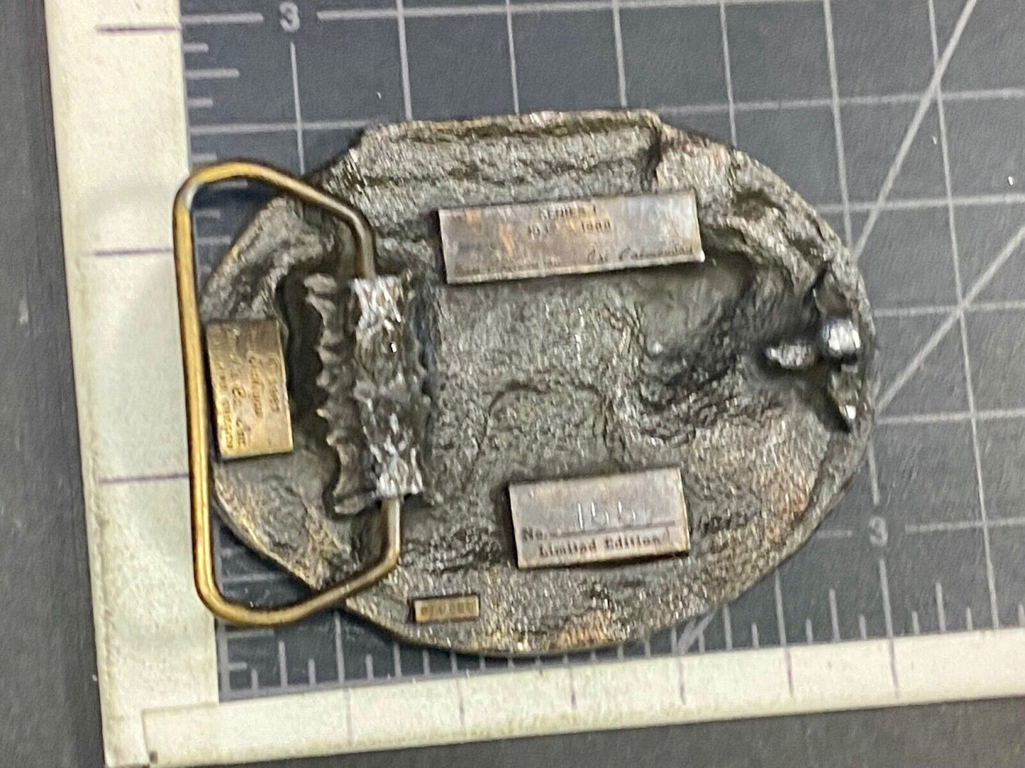 1988 Tisco Tractor Implement Supply Agriculture Farm Farming 51 Year Belt Buckle