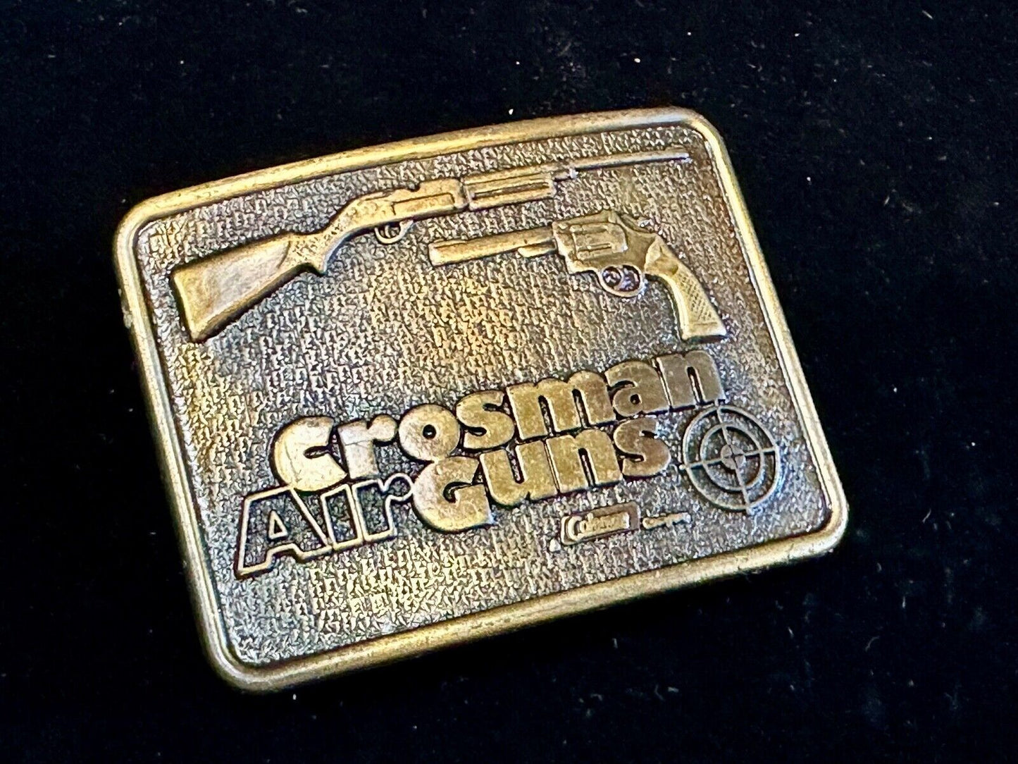 Vintage Crossman Air Guns Vintage Belt Buckle By Coleman Made by Century Canada
