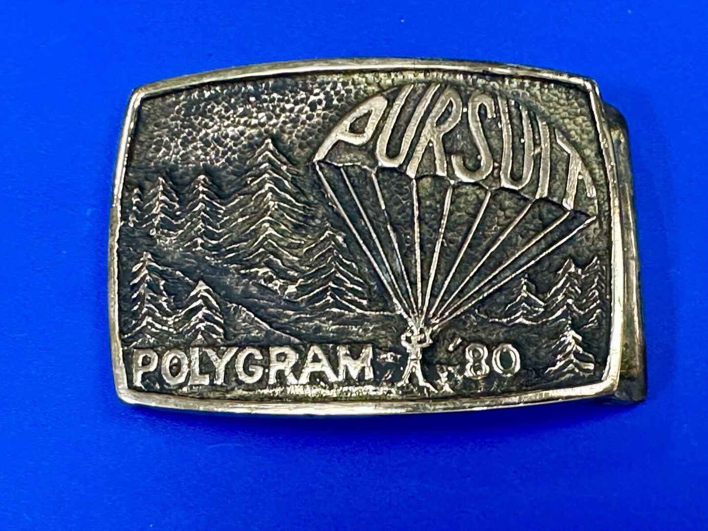 The Pursuit of DB Cooper Polygram 1980 Movie Cast Collectable Gift belt buckle
