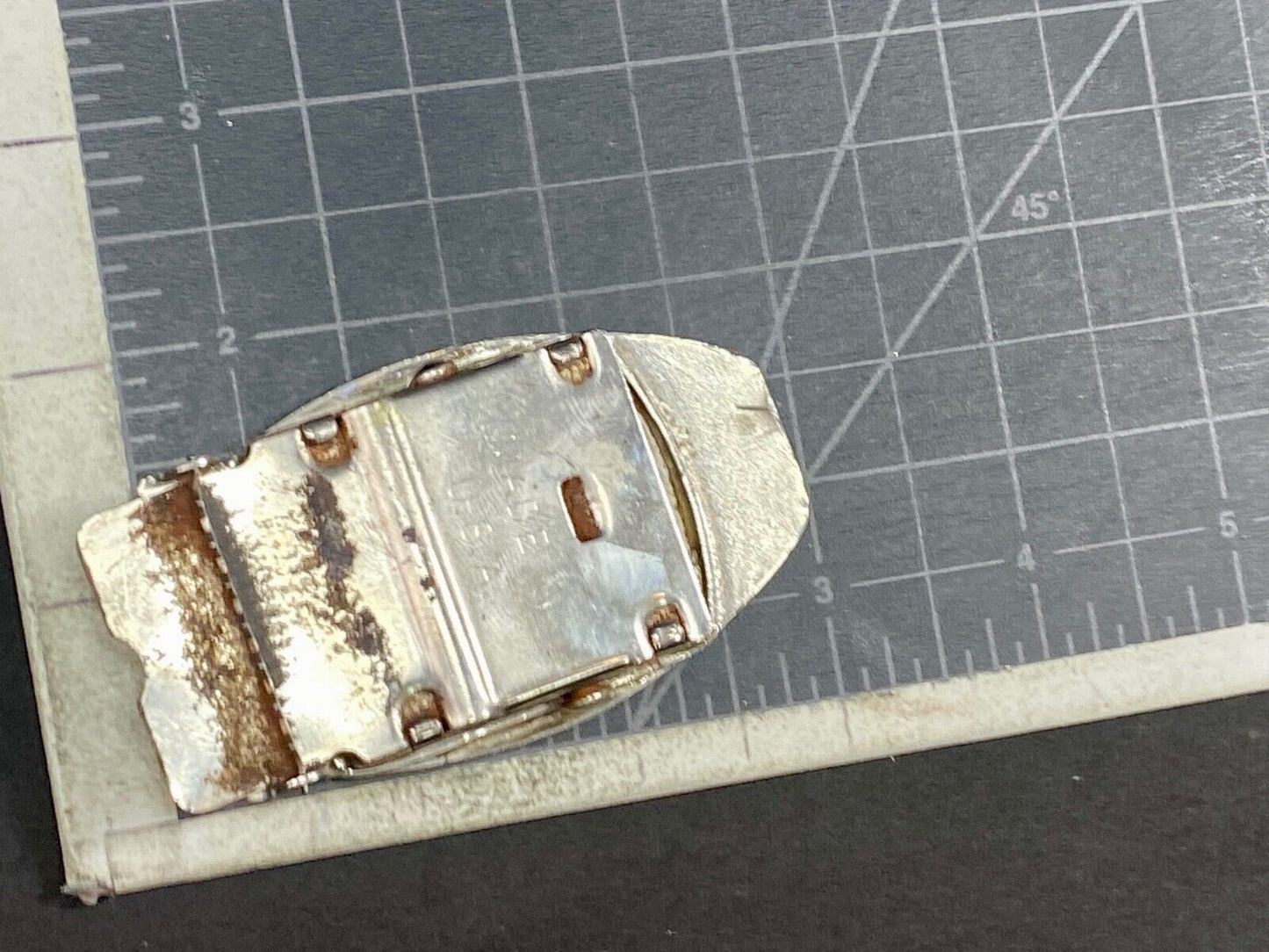 U.S. Navy Uss Halyburton Ffg-40 Oliver Hazard Perry-Class Frigate Belt Buckle