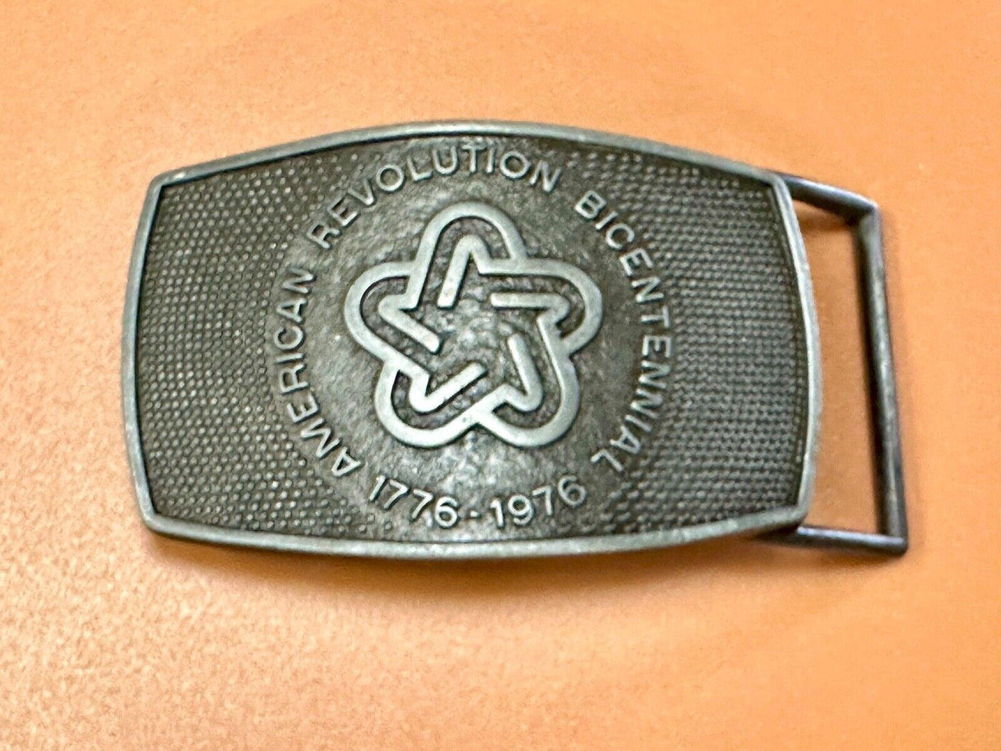 American Revolution Bicentennial Celebration Patriotic Vintage 1976 belt buckle