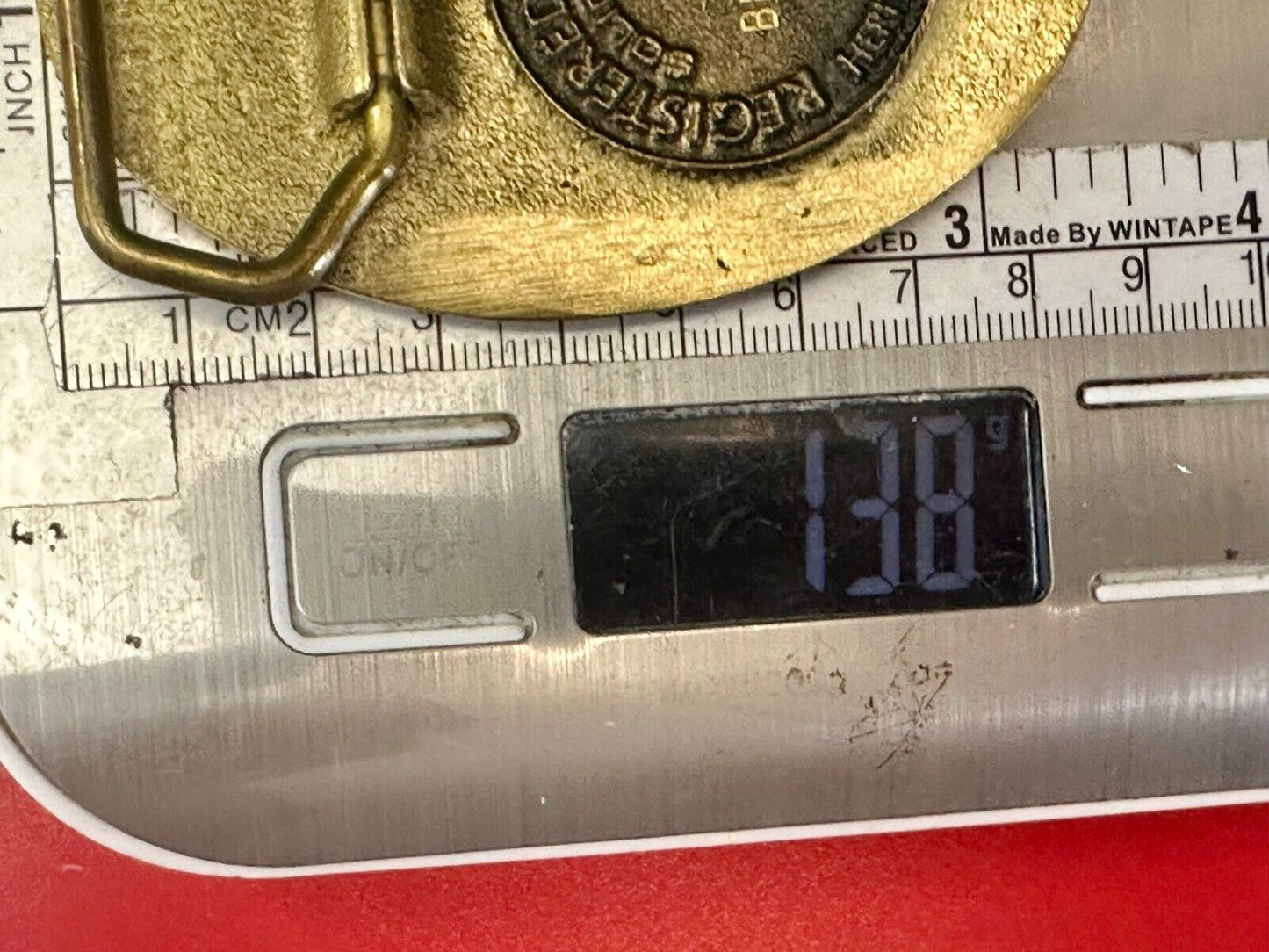 TEXAS THE LONE STAR STATE BELT BUCKLE - Heritage Mint LTD belt buckle w/ bag COA