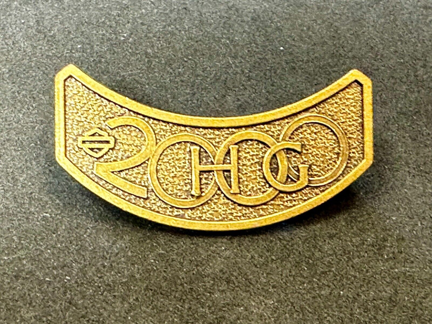 2000 NOS Harley Davidson Owners Group HOG Pin for Jacket or Vest
