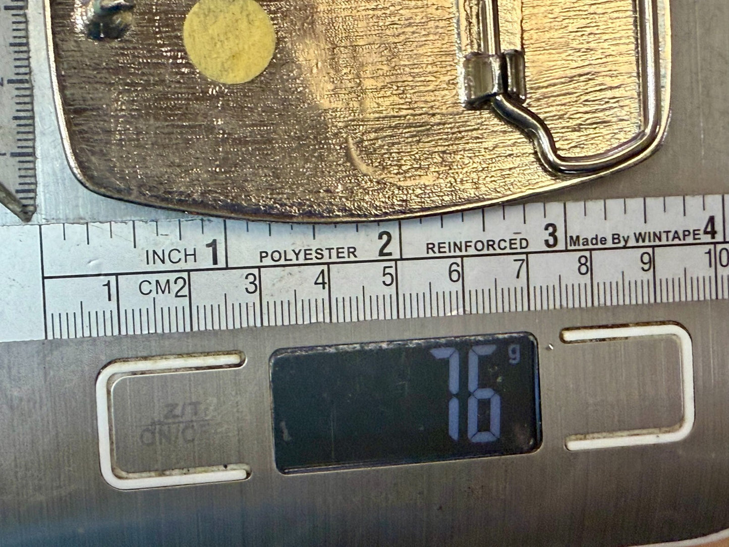 The 1982 World's Fair Knoxville Tennessee State Commemorative Belt Buckle