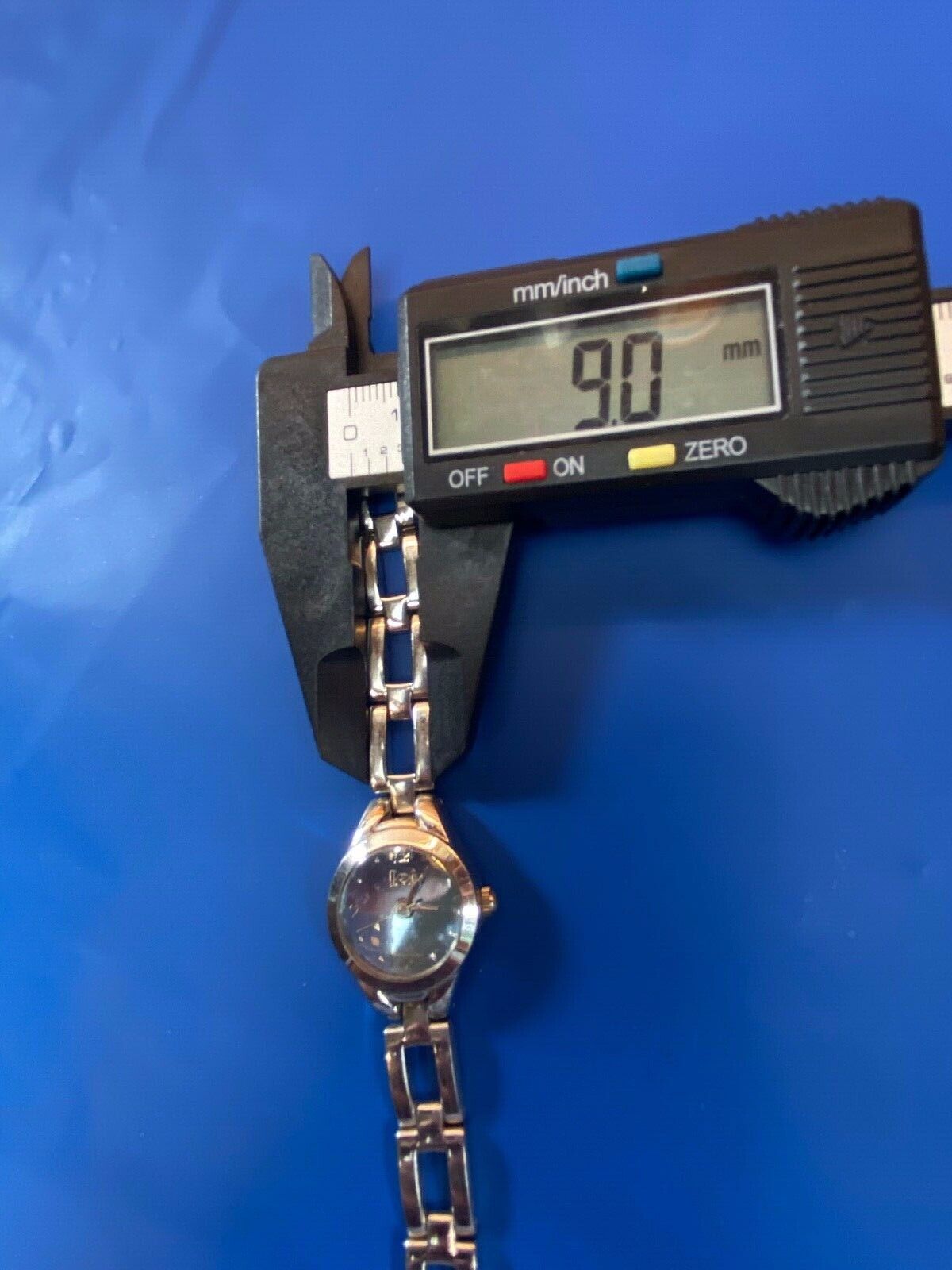 Beautiful silver tone LEI women's watch - new battery, working well!