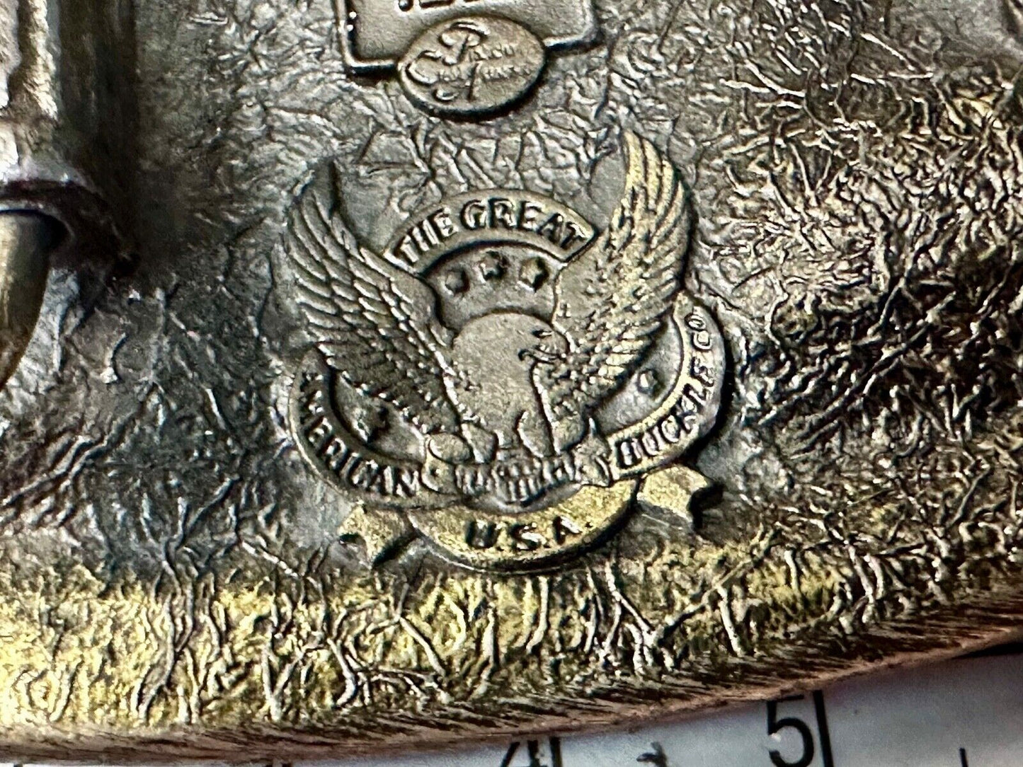 The First PCA loan Production Credit - Vintage The Great American Belt Buckle Co