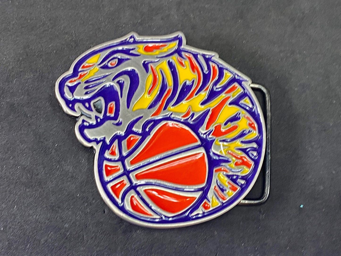 Tigers Basketball Mqpoel Holon Belt Buckle Made In Isreal Cbaka