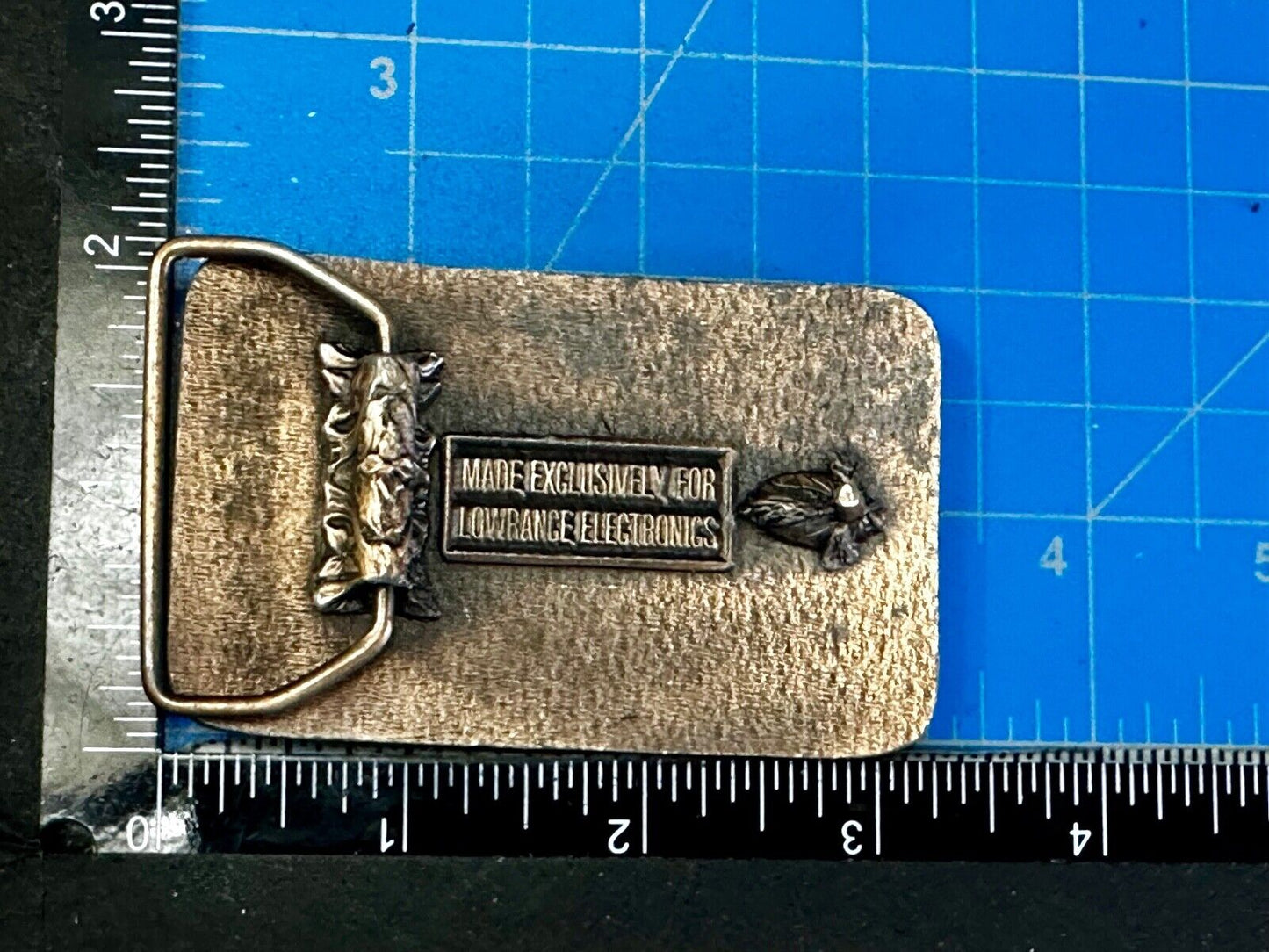 BASS 1989 Las Vegas Open Anglers Sportsman Society Sport Fishing Belt Buckle