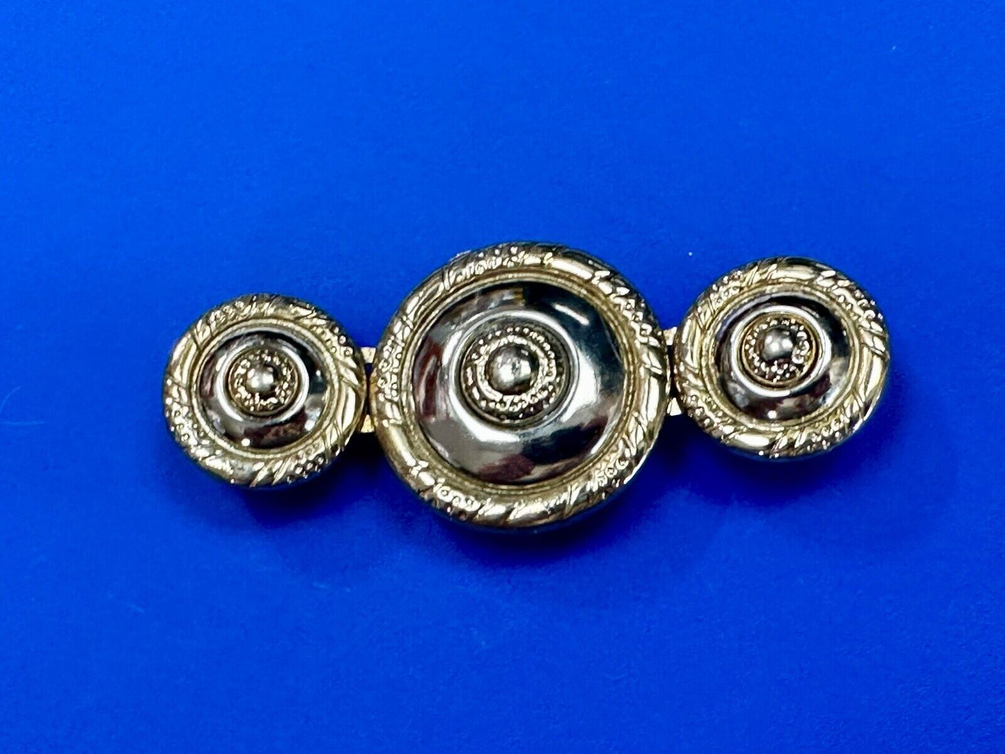 Vintage Circle Disc Theme Two-piece interlocking Three piece belt buckle