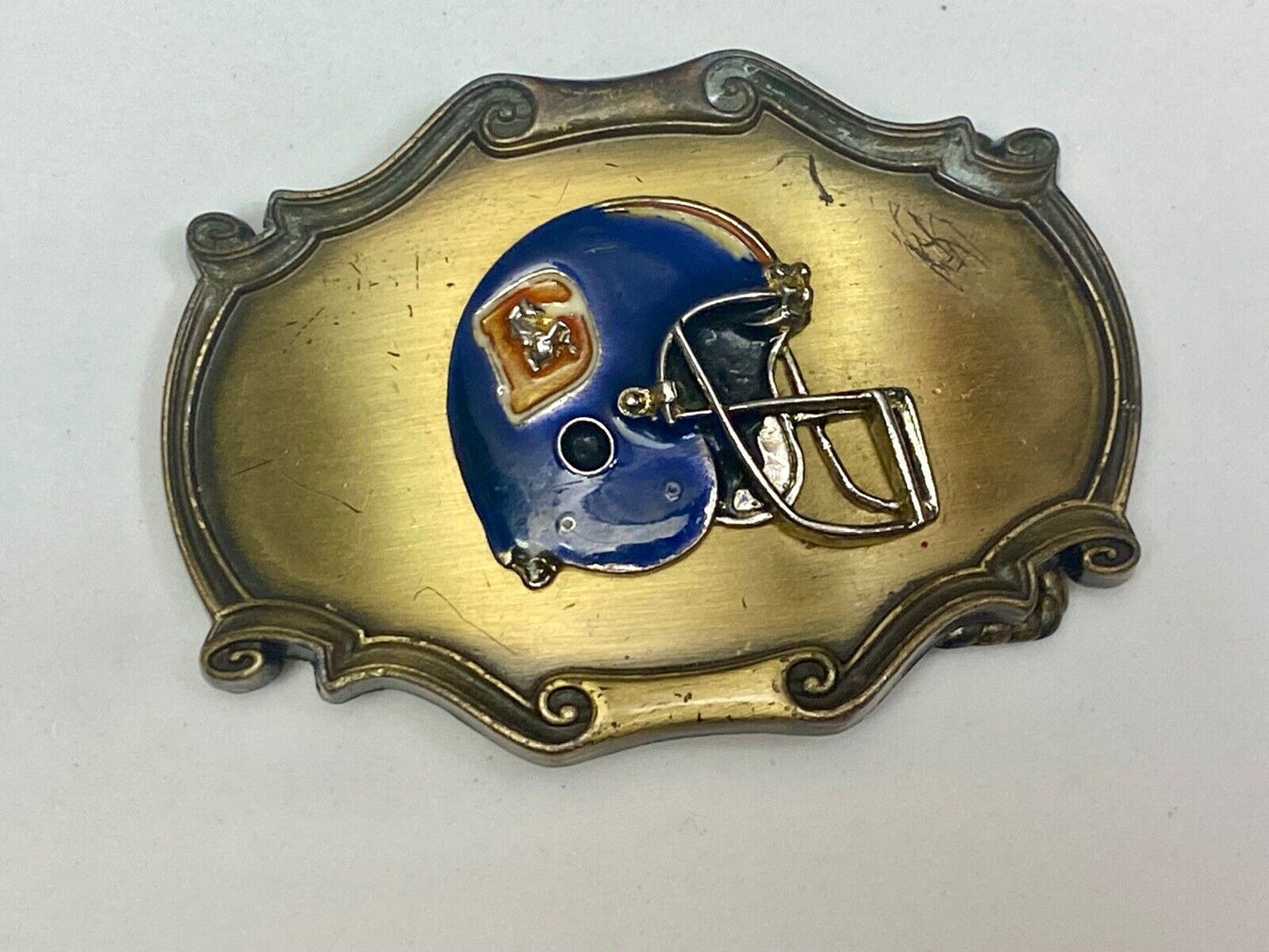 Vintage 1978 Chicago Bears? Nfl Sports Football Team Raintree Belt Buckle