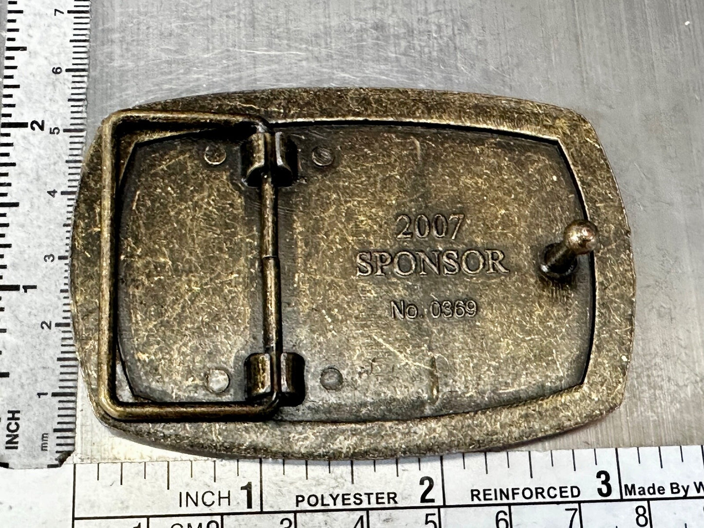 The American Veterans Disabled for Life Memorial Commemorative Belt Buckle