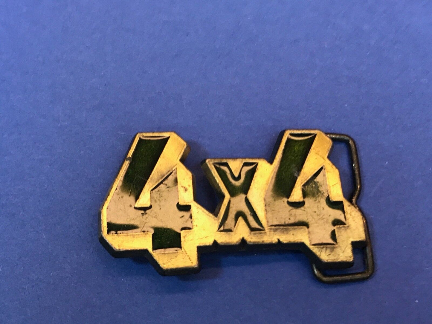 Vintage 4 x 4 by - Truck Engine gear shift trucker auto Belt Buckle