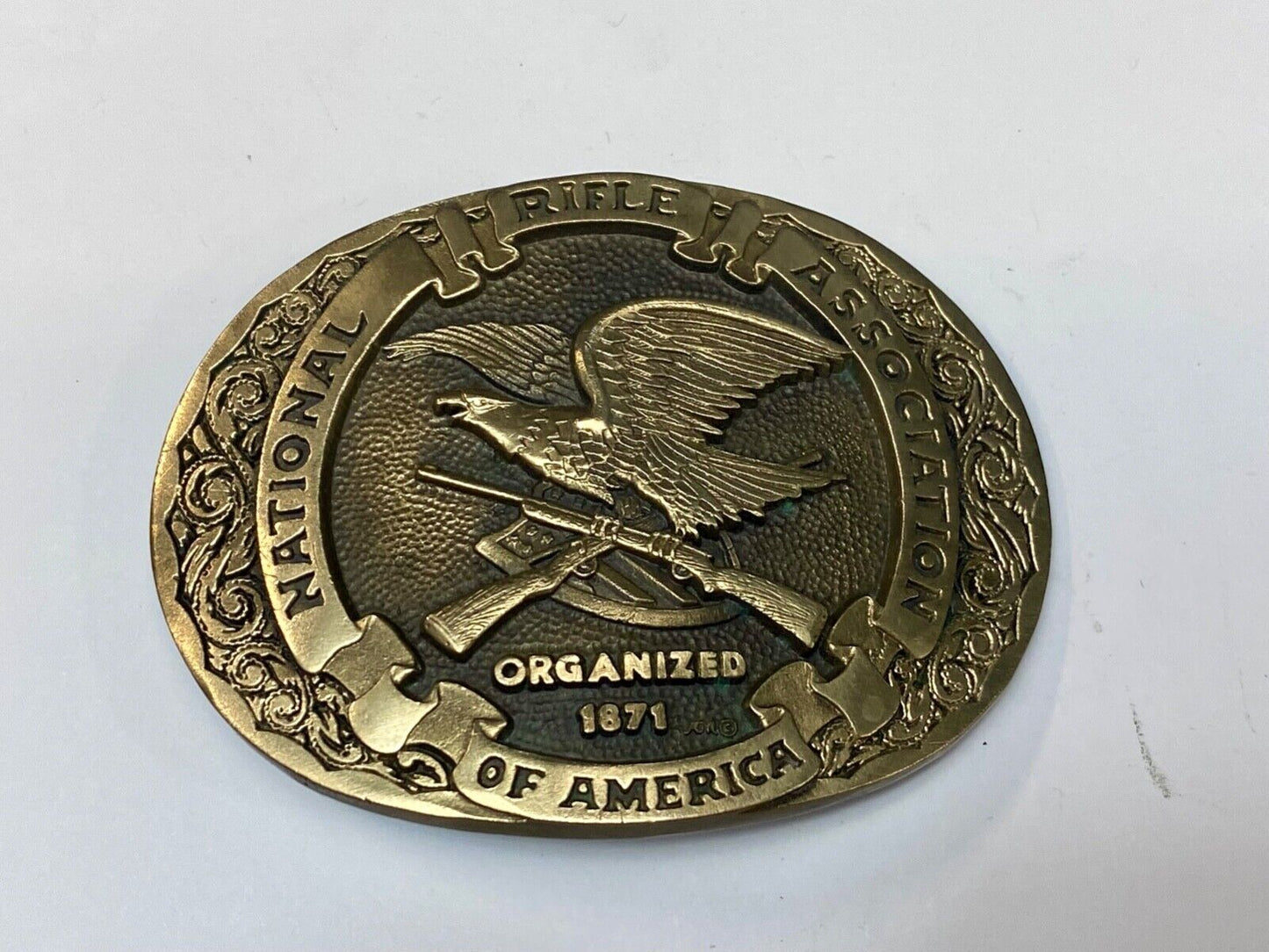 Award Design Medals - National Rifle Assn. Gun Rights 2nd amendment Belt Buckle