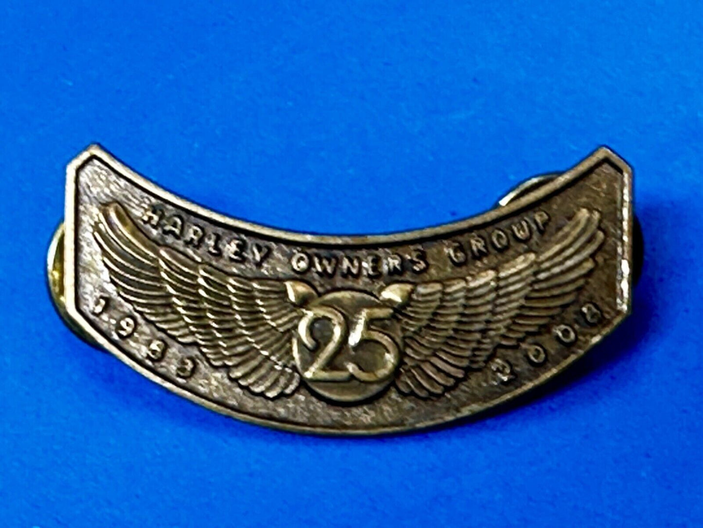 2008 H.O.G. Harley Davidson Owners Group HOG Pin for Jacket or Vest
