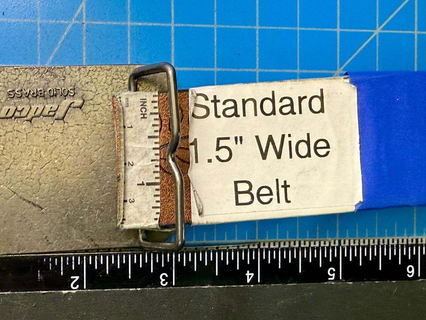 Babcock & Wilcox Construction Co. Commemorative Solid Brass Jadco Belt Buckle