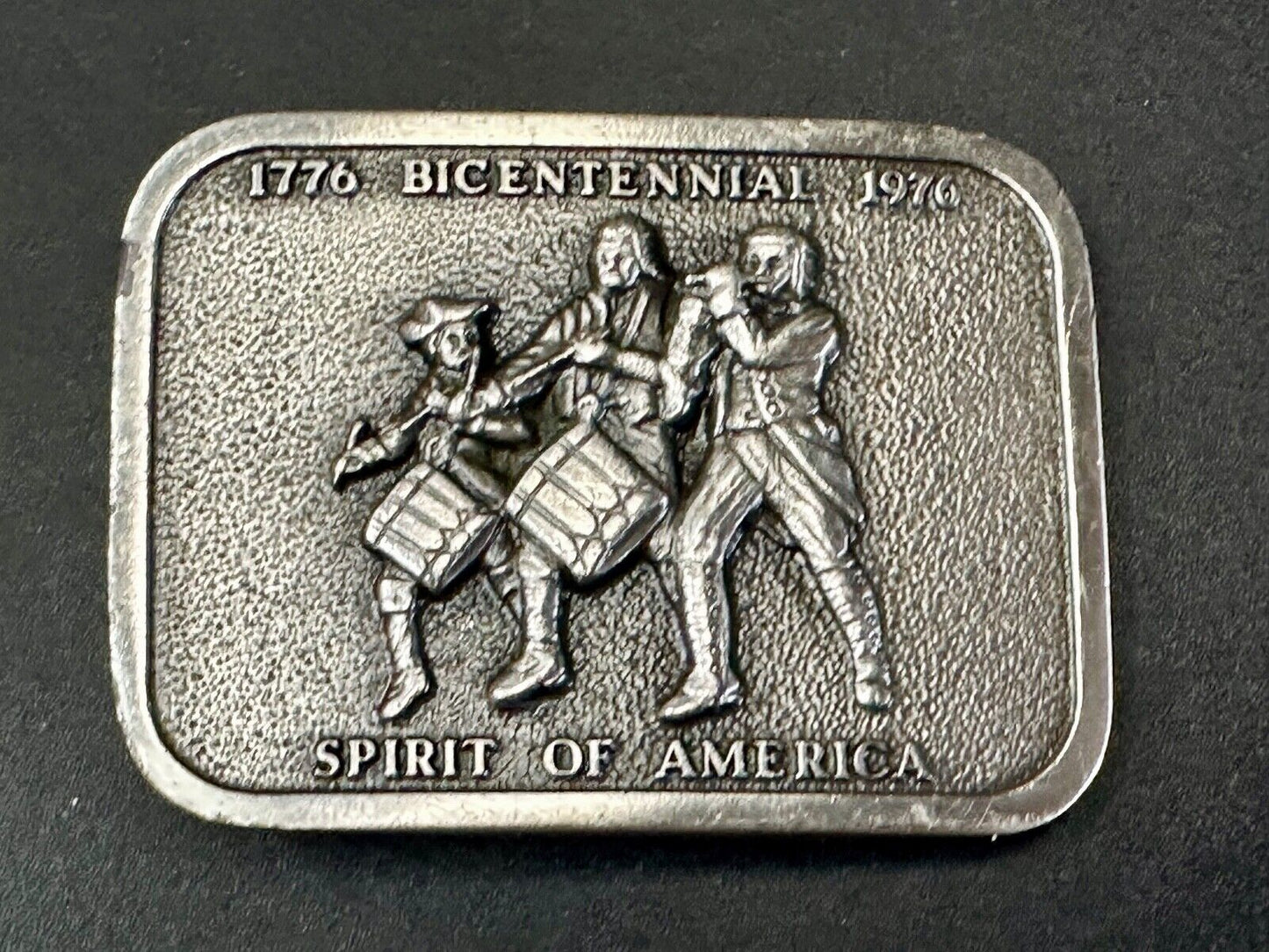 The Spirit of 76 - Patriotic American USA Marching Band Bergamot belt buckle