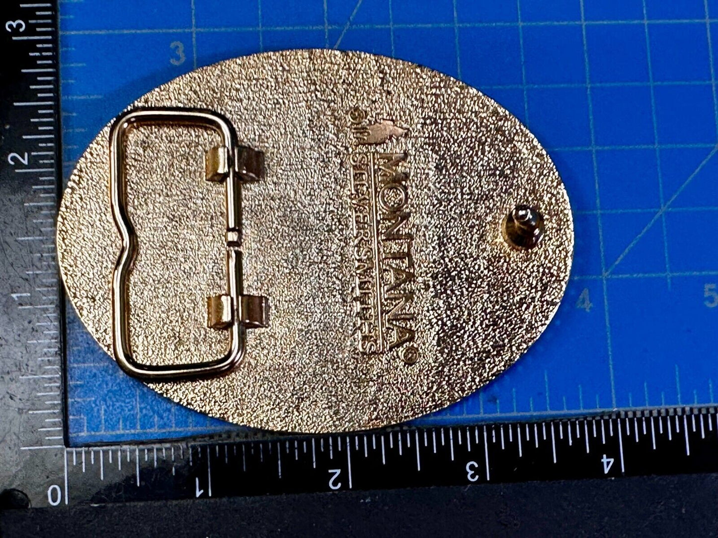2013 Pendleton Whiskey Let'er Buck Rodeo Cowboy Montana Silversmiths Belt Buckle