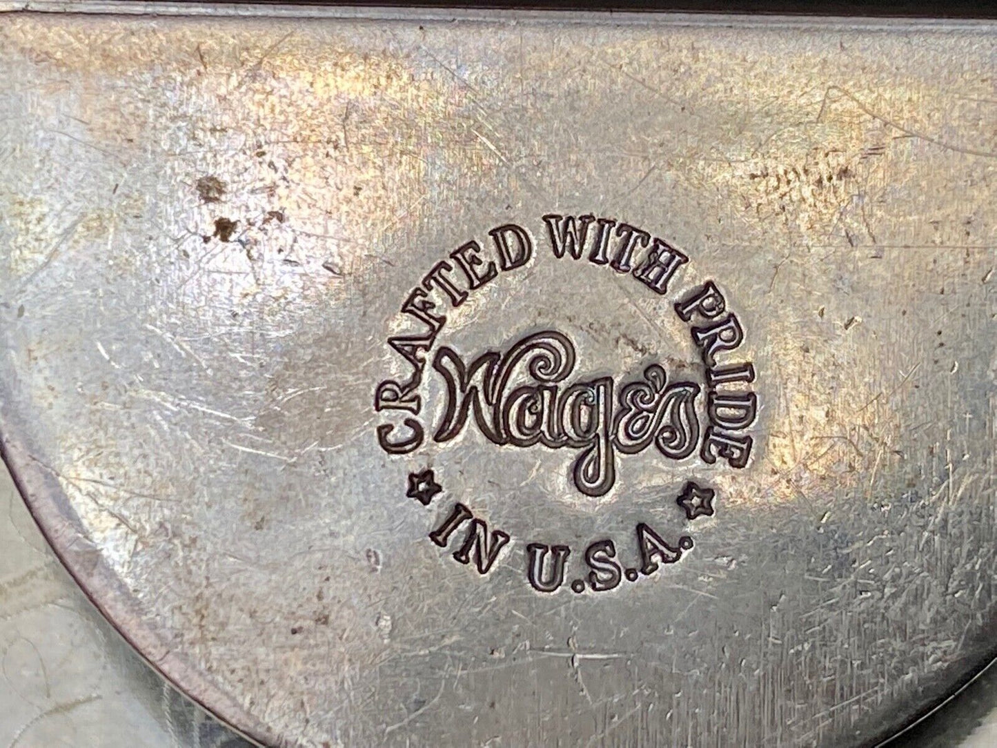 Bhw Jr. Rodeo 1996 Trophy Style German Silver Western Belt Buckle By Wage’s