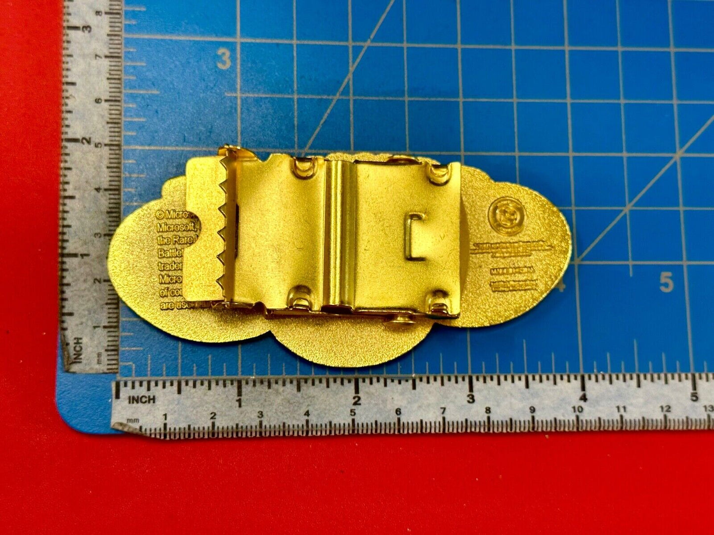 Battletoads Loot Crate Exclusive gift Belt Buckle Microsoft 2017