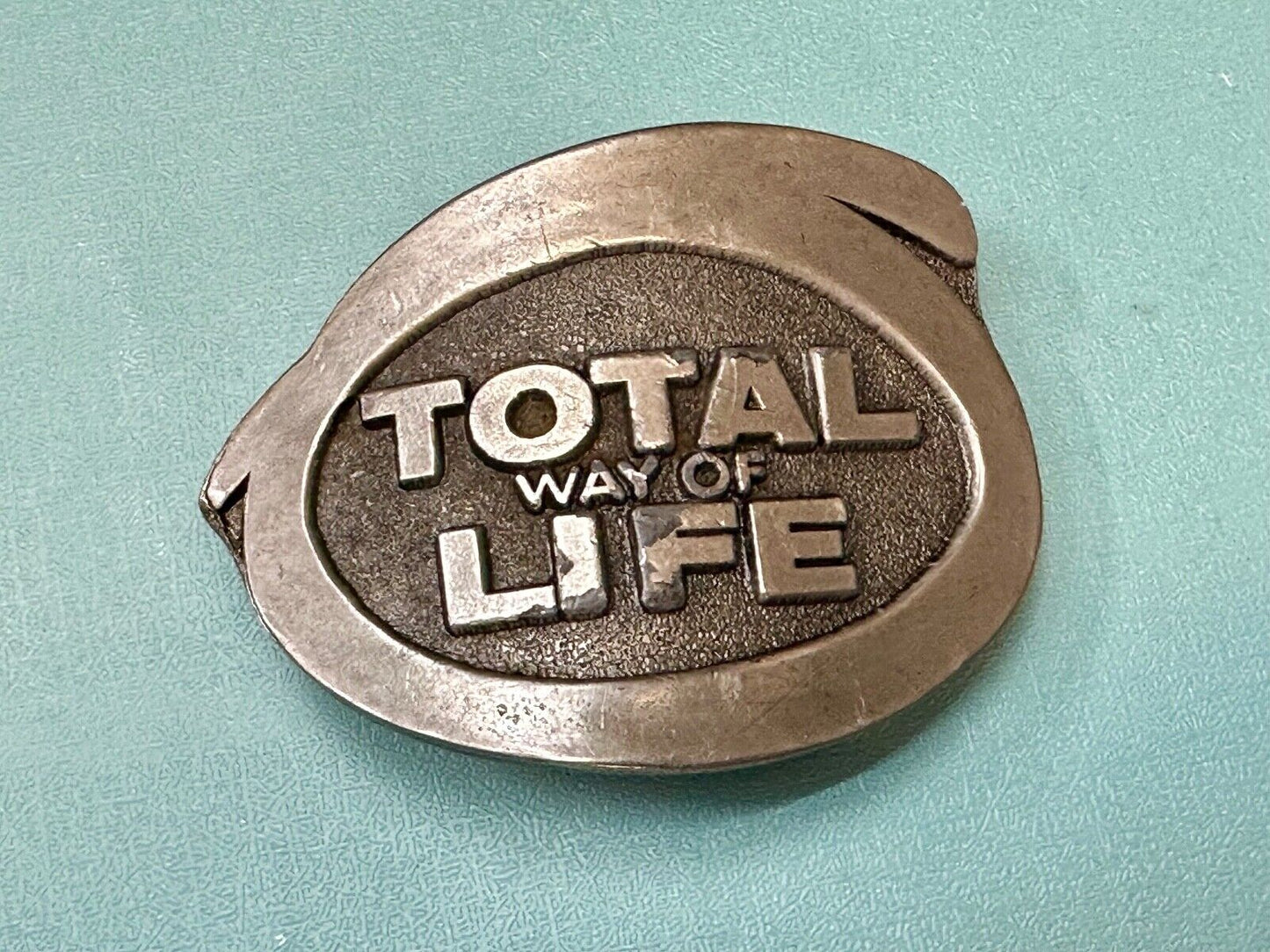 Total Way of Life Lewis Buckles Belt Buckle Midway Independent Life 1976