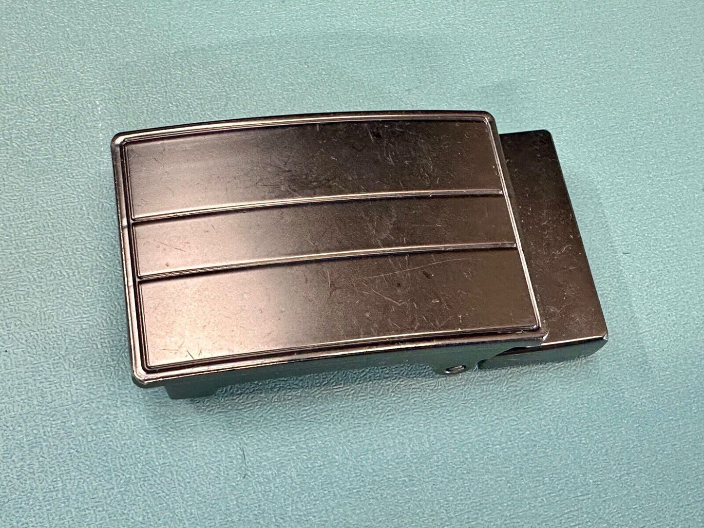 BLACK Color Dress Formal 3 lined replacement Belt Buckle