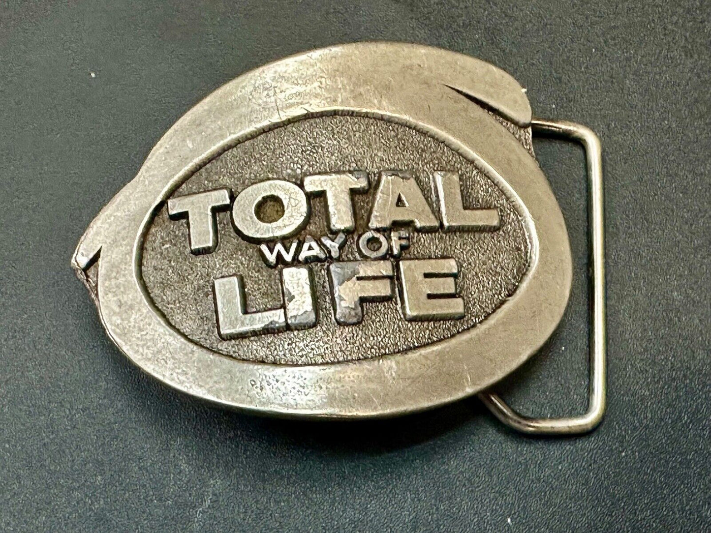 Total Way of Life Lewis Buckles Belt Buckle Midway Independent Life 1976