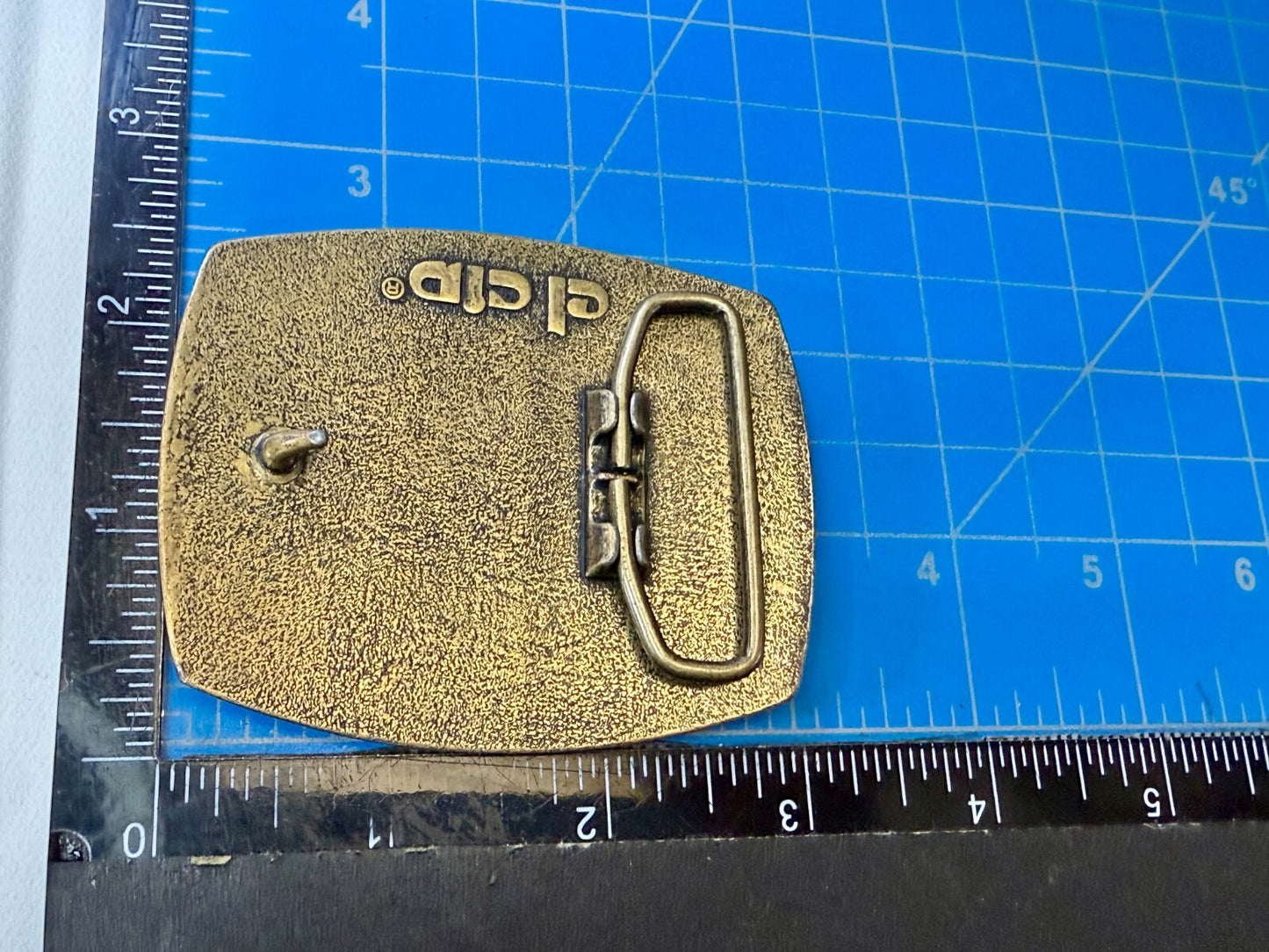 The Durango -Silverton Narrow Gauge Railroad Historic Railway Belt Buckle el Cid