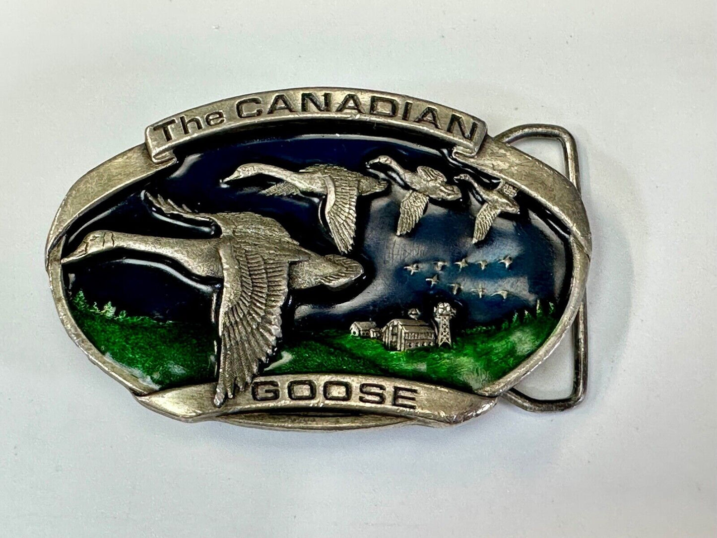 The Canadian Goose commemorative vintage 1983 bergamot belt buckle