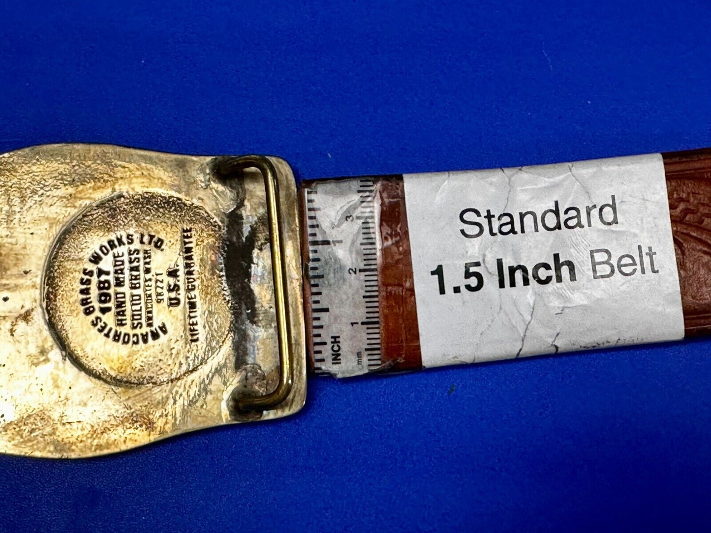 AWPPW Paper Union - Guard Well The Democratic Rights of Your Members Belt Buckle