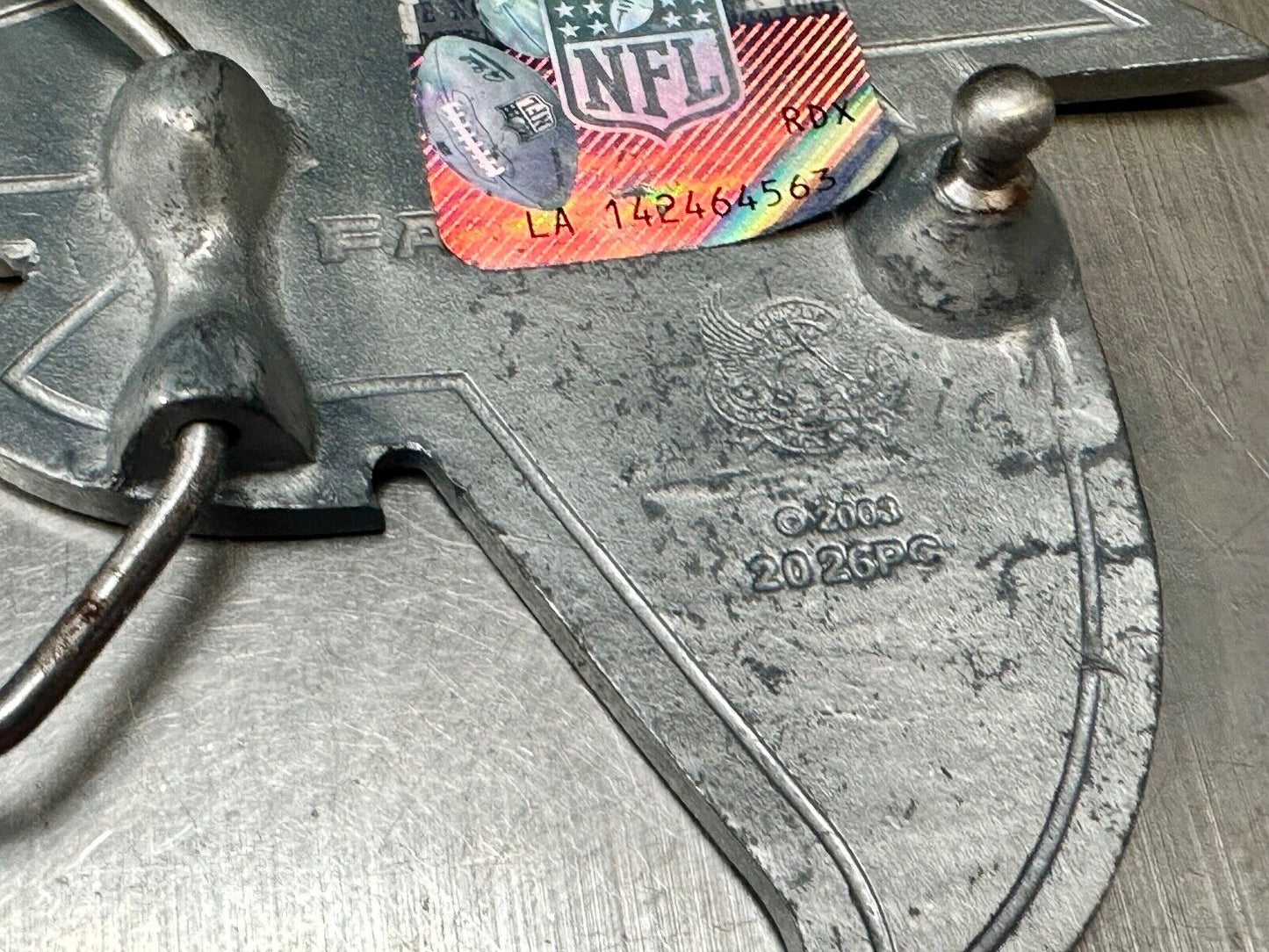 Atlanta FALCONS 2001 Great American Products belt buckle ultimate fan gift!
