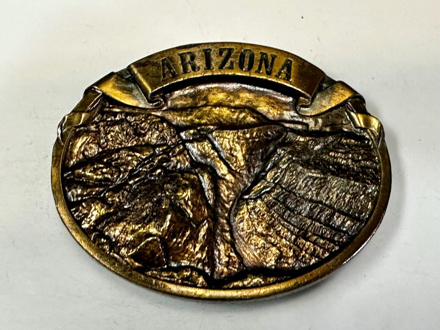 Arizona State - Scenic View of Grand Canyon Belt Buckle by Arroyo Grande M-25