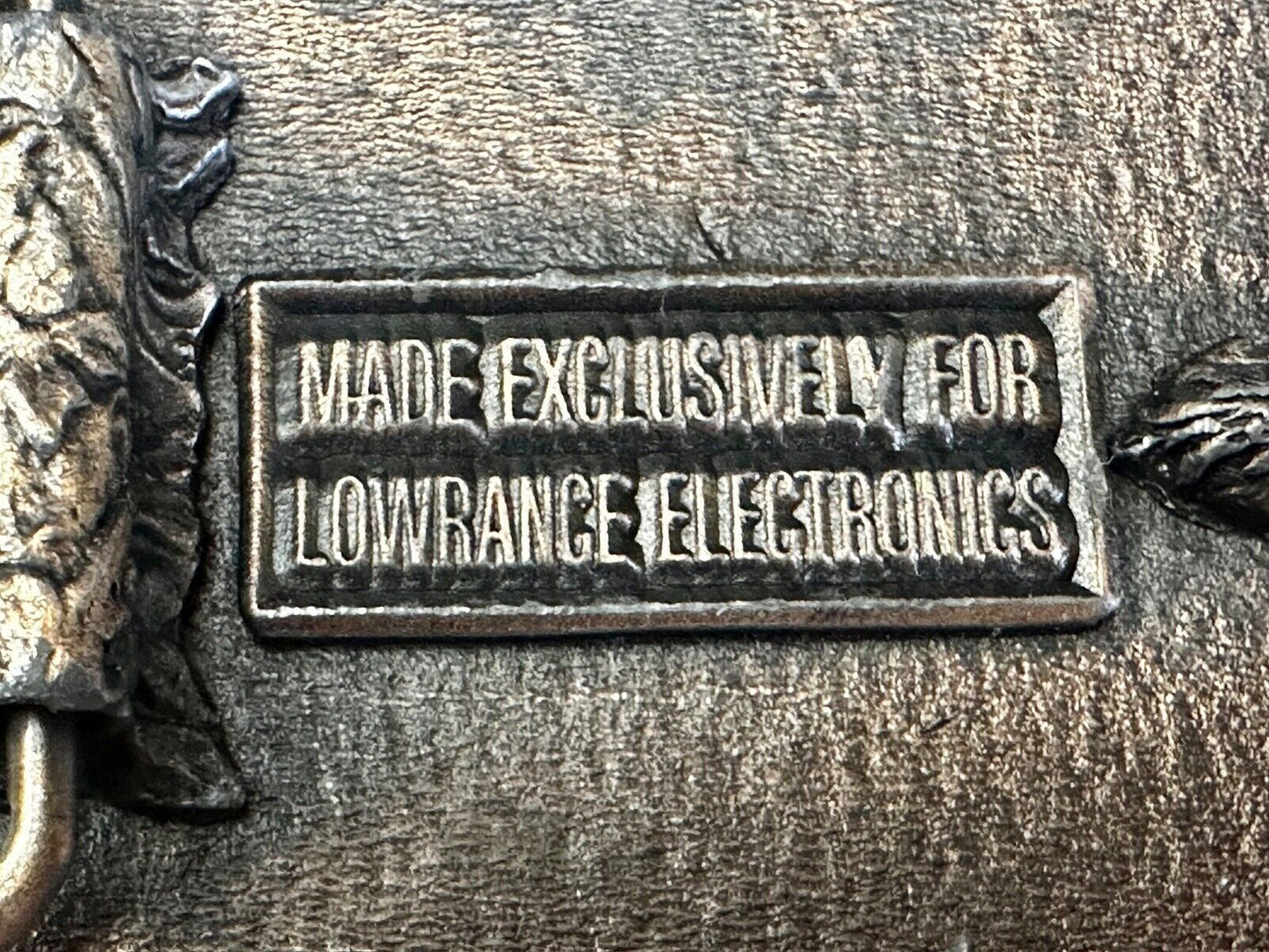 BASS 1989 Las Vegas Open Anglers Sportsman Society Sport Fishing Belt Buckle