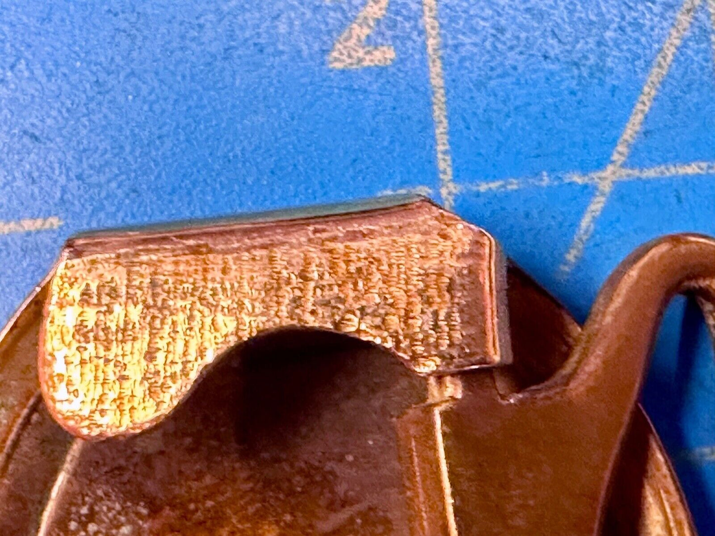 Art Deco gold filled 1/20 over plate Belt Buckle ready to engrave initial letter