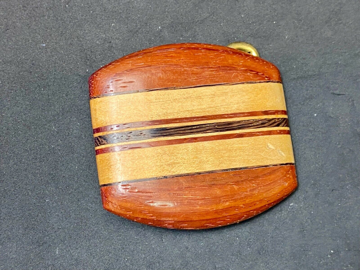 Beautiful Artisan Multi Layer Wooden Belt Buckle