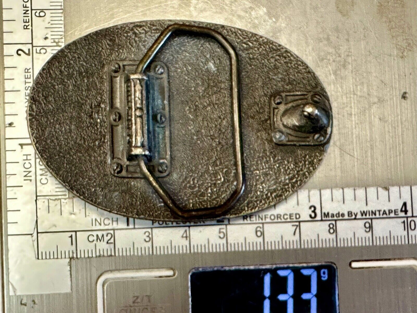 BASS 25th Anniversary Belt Buckle Bass Anglers Sportsman Society 1967 1992