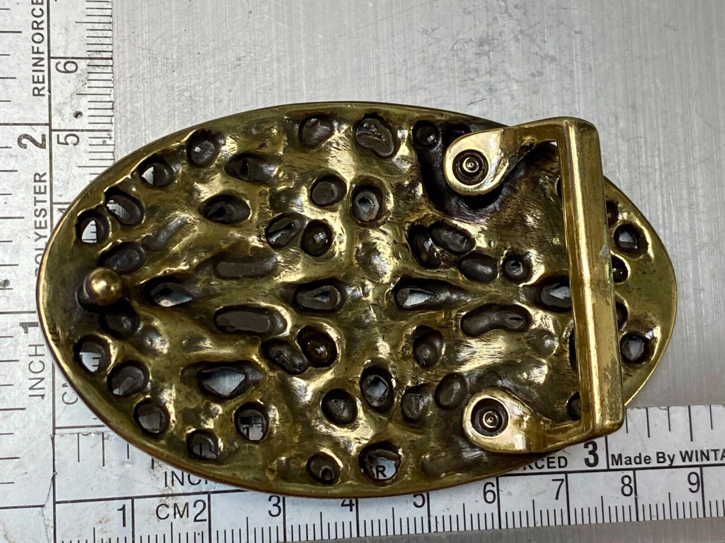 Beautiful Clear Rhinestone covered western see through belt buckle