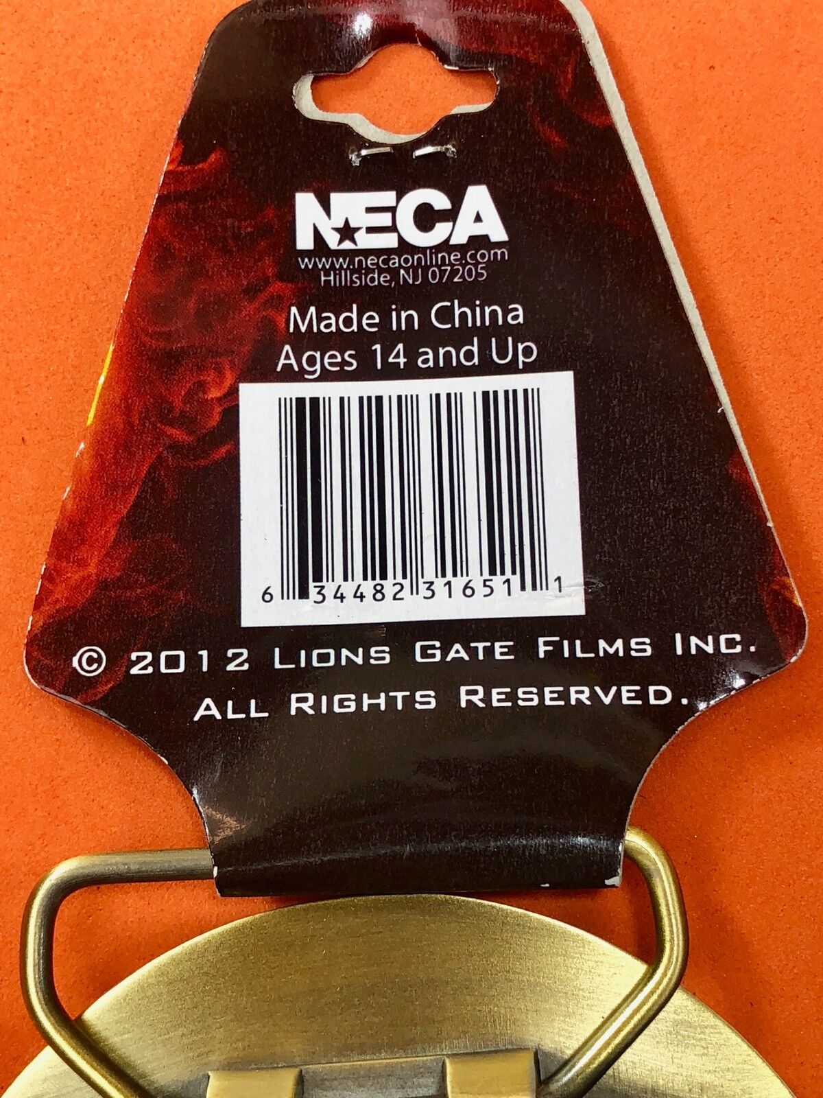 THE HUNGER GAMES - Mockingjay Movie Collectable Belt Buckle (NECA) #NEW
