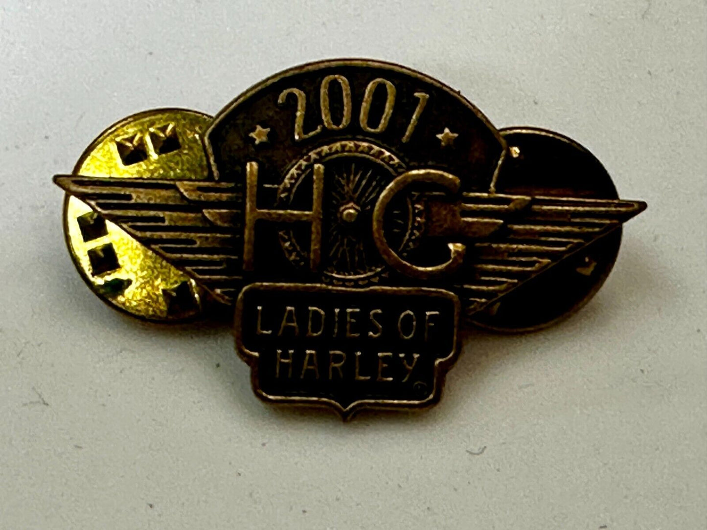 2001 Ladies of Harley Davidson Owners Group HOG Pin for Jacket or Vest