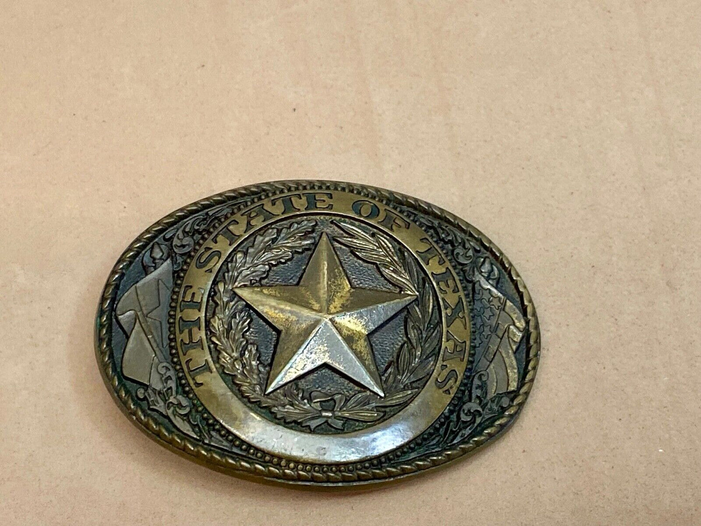 The Great State Of Texas Belt Buckle - From Tx The Lone Star State!
