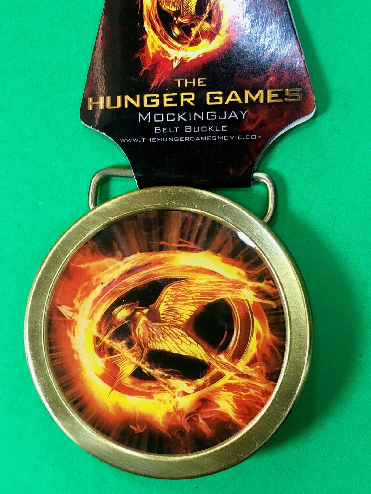 THE HUNGER GAMES - Mockingjay Movie Collectable Belt Buckle (NECA) #NEW