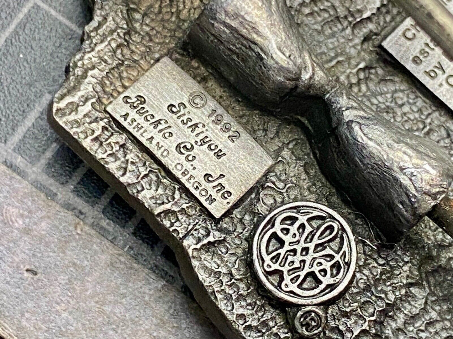1992 - Founder’s Days Caledonia MN belt buckle Christian Outreach Fellowship