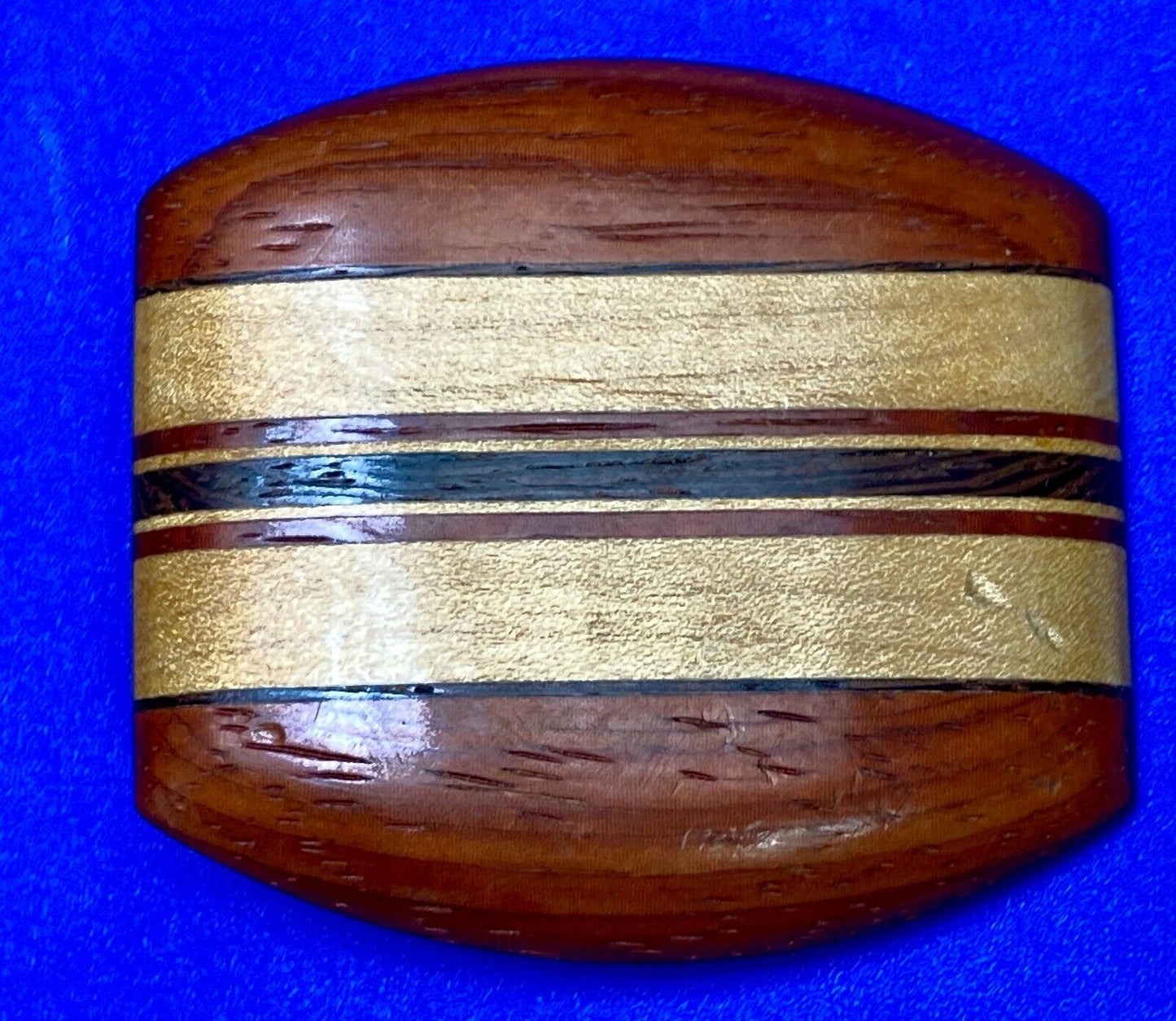 Beautiful Artisan Multi Layer Wooden Belt Buckle