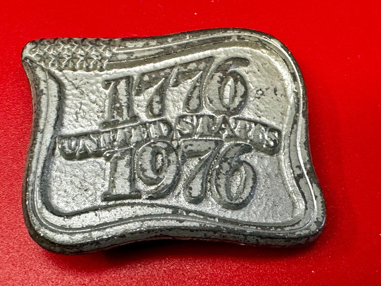 Bicentennial 1776 - 1976 United States Patriotic America Belt Buckle