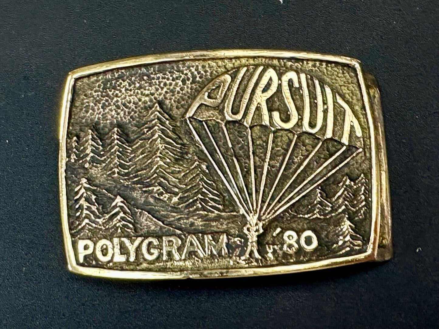 The Pursuit of DB Cooper Polygram 1980 Movie Cast Collectable Gift belt buckle