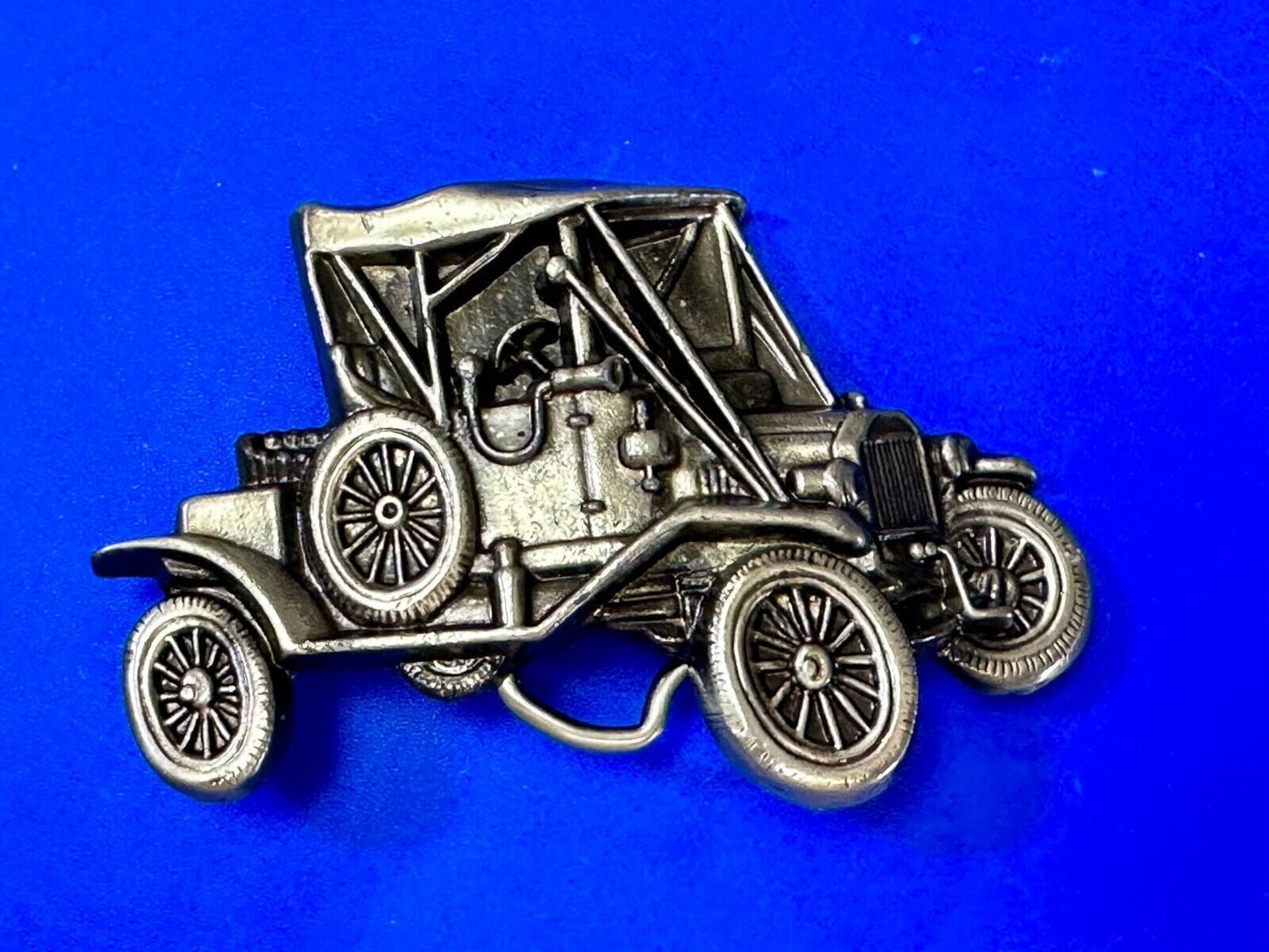 vintage Car Collectors Auto 30's? Cutout car shaped belt buckle