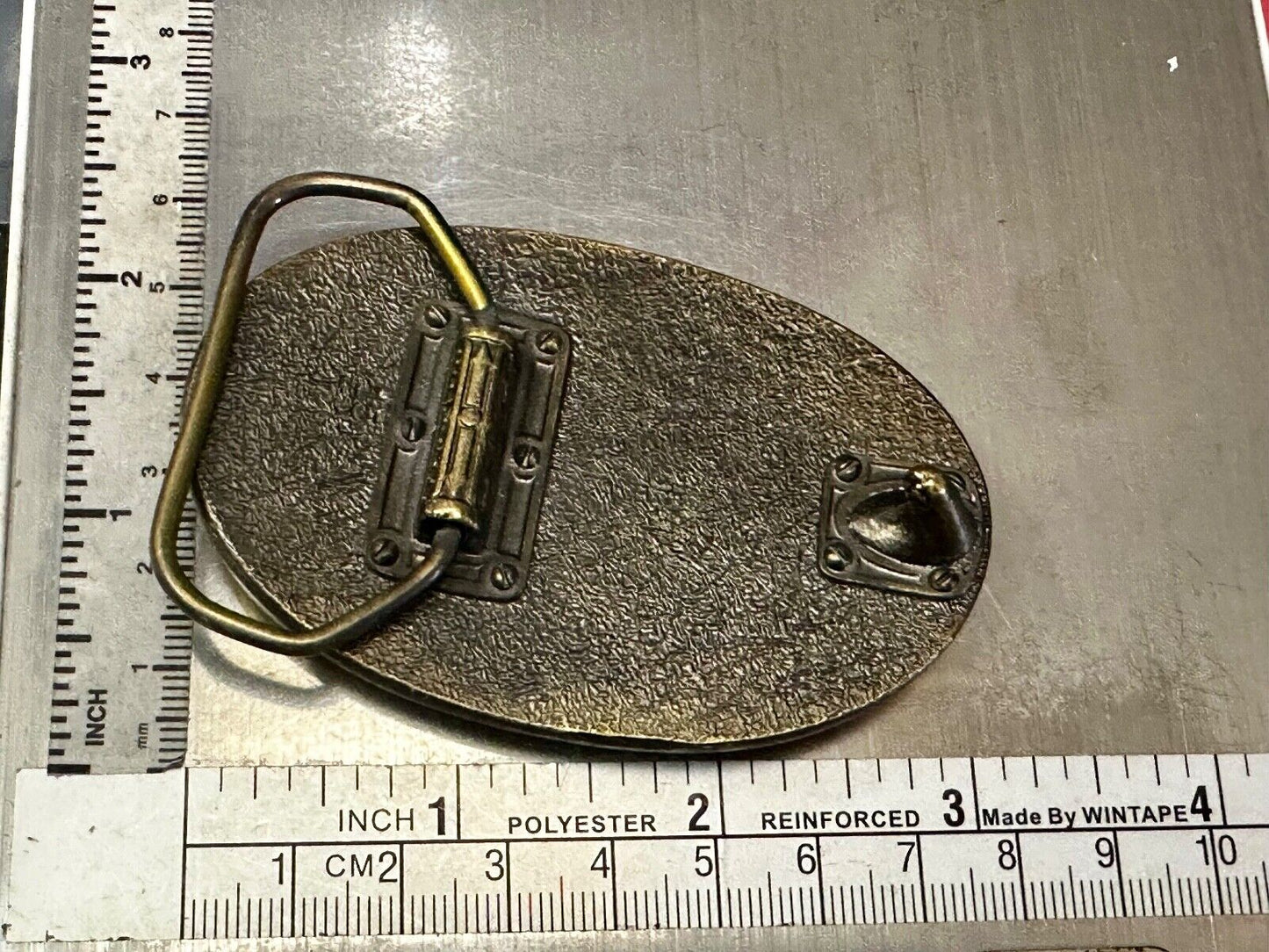 1992 BASS Anglers Sportsman Society Sport Fishing Fishermans 25th yr Belt Buckle